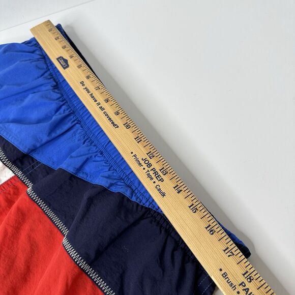 Vtg Tommy Hilfiger Swim Trunks Sz XL Colorblock Lined Board Shorts Preppy Y2K - Picture 12 of 15